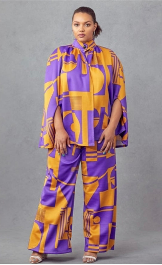 2 pc Swing Coat and Pants set (new)